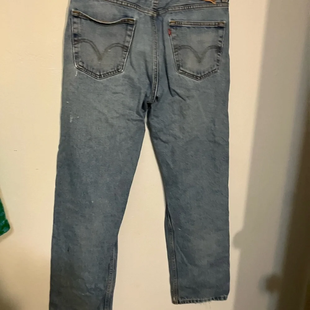 Levi’s 505 men’s 36 x 32   2010 stonewashed denim red tag regular fit